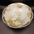 Vintage Bavaria Porcelain Bowl with Hand Painted Yellow Roses