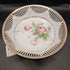 Vintage Carl Schumann Reticulated Hand Painted Roses Bowl