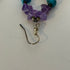 Southwest Style Amethyst and Turquoise Sterling earrings