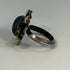 Southwest Style Sterling with Dendroic and Moonstone Ring Size 9