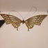 Solid Brass Vintage Wall Butterfly - Large