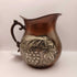 Brass and Silver Grape design Metal Pitcher