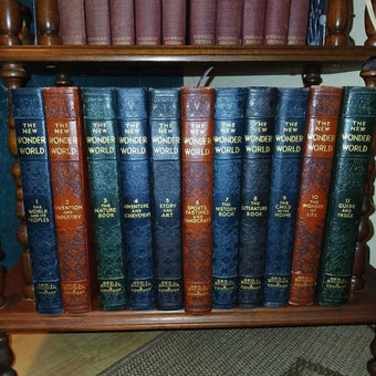 The New Wonder World Complete Set (11 Vol) 1927