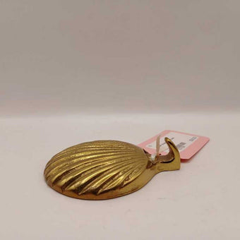 Small Brass Shell Hook
