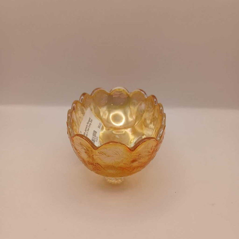 1950s Jeannette Floragold Louisa 4 Toed Candy Dish