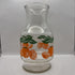 Vintage 1987 Anchor Hocking Orange Juice Carafe (No Lid)