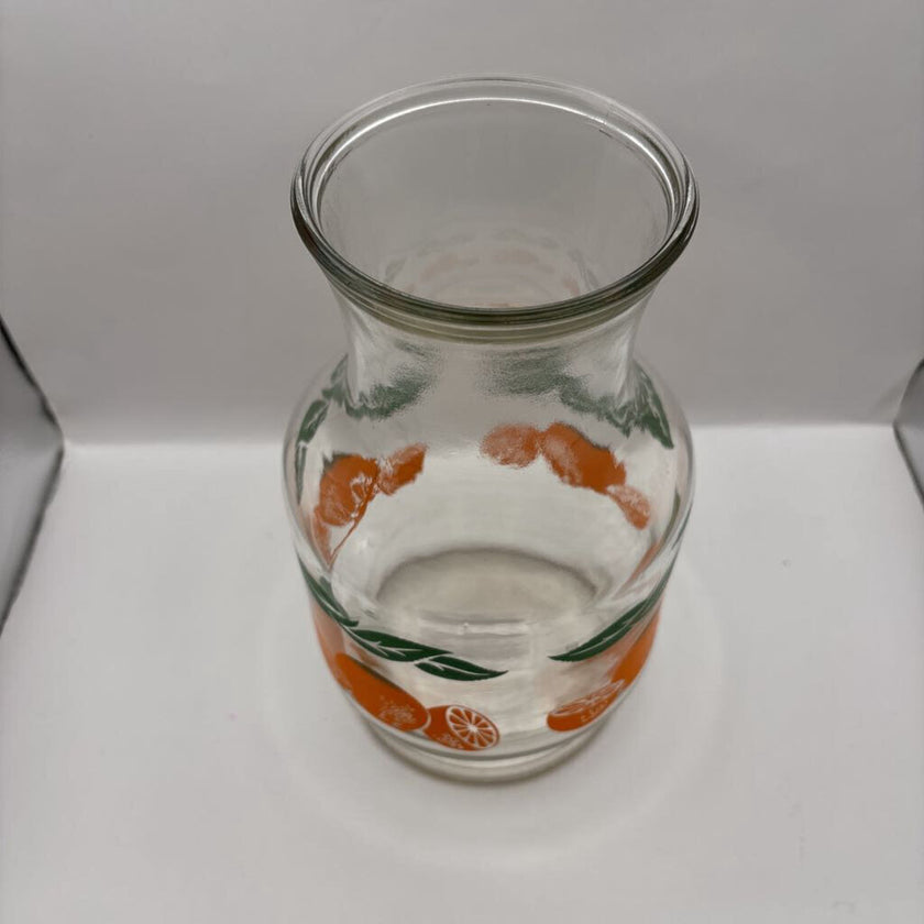 Vintage 1987 Anchor Hocking Orange Juice Carafe (No Lid)