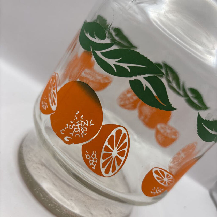 Vintage 1987 Anchor Hocking Orange Juice Carafe (No Lid)