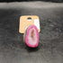 925 Sterling Silver Pink Agate Druzy Ring