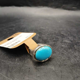 Handcrafted Turquoise 925 Sterling Silver Ring