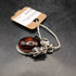 925 Sterling Silver Baltic Amber Art Nouveau Pendant