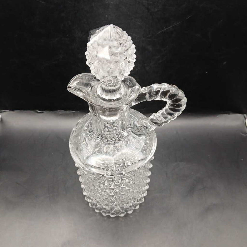 1800 EAPG Hobnail Pointed Decanter