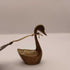 Small Brass Swan