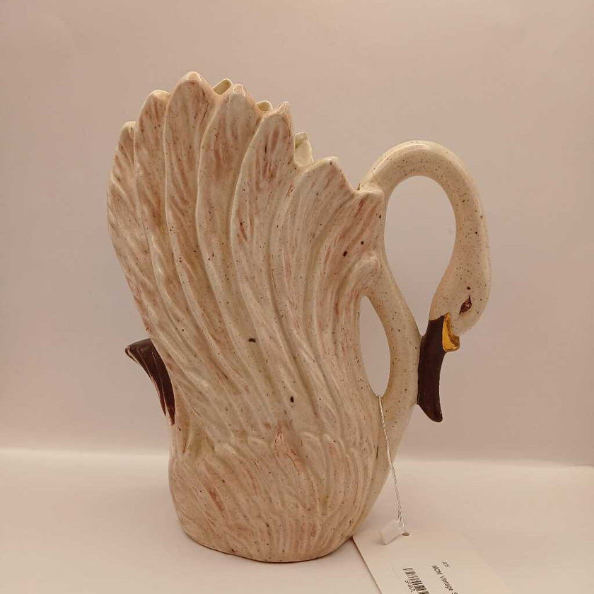 MCM Vintage Swan Vase (P)