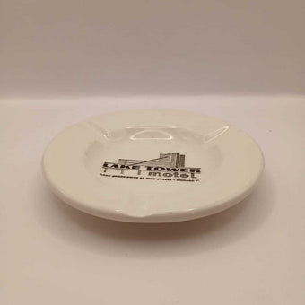 MCM 1960s Lake Tower Motel Ashtray (P)