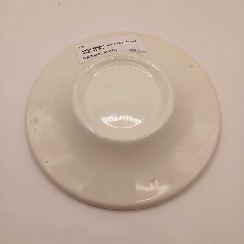MCM 1960s Lake Tower Motel Ashtray (P)