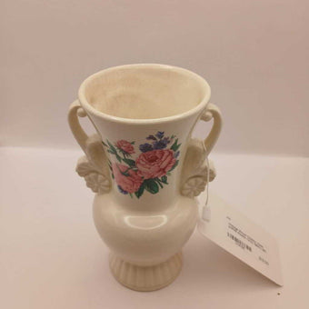 Vintage Royal Copley Vase w/Pink Roses Circa 1950's (M)