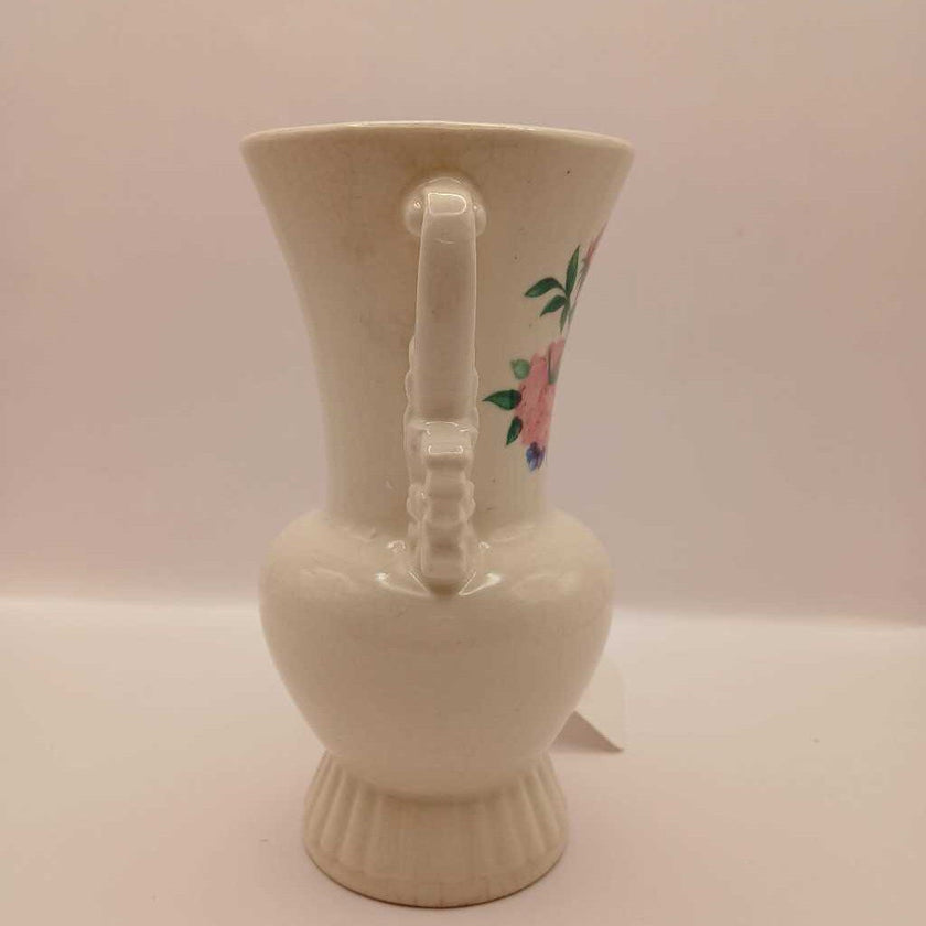 Vintage Royal Copley Vase w/Pink Roses Circa 1950's (M)