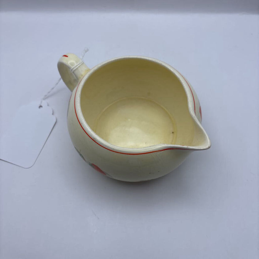 cavitt shaw 1940s era shortcake pattern sugar and creamer set