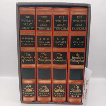 The World's great Thinkers Random House 4 Vol. Set 1947