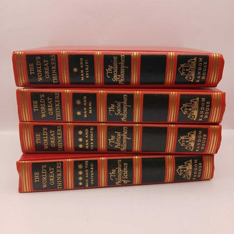 The World's great Thinkers Random House 4 Vol. Set 1947