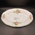 Vtg Canonsburg Gravy Boat with Saucer Rose Bouquet 22K trim - 2 pieces