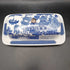 Churchill Blue Willow Covered Butter Dish