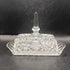 Vtg butter dish with spire lid