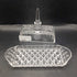 Vtg butter dish with spire lid