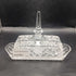 Vtg butter dish with spire lid