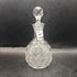 Vtg cut glass cruet with stopper