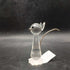 Vintage Swarovski Crystal Tall Cat Flexible Tail 7634 NR 070 Retired RARE
