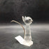 Vintage Swarovski Crystal Tall Cat Flexible Tail 7634 NR 070 Retired RARE