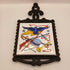 Vintage Cast Iron and Tike Patriotic Eagle Trivet (P)