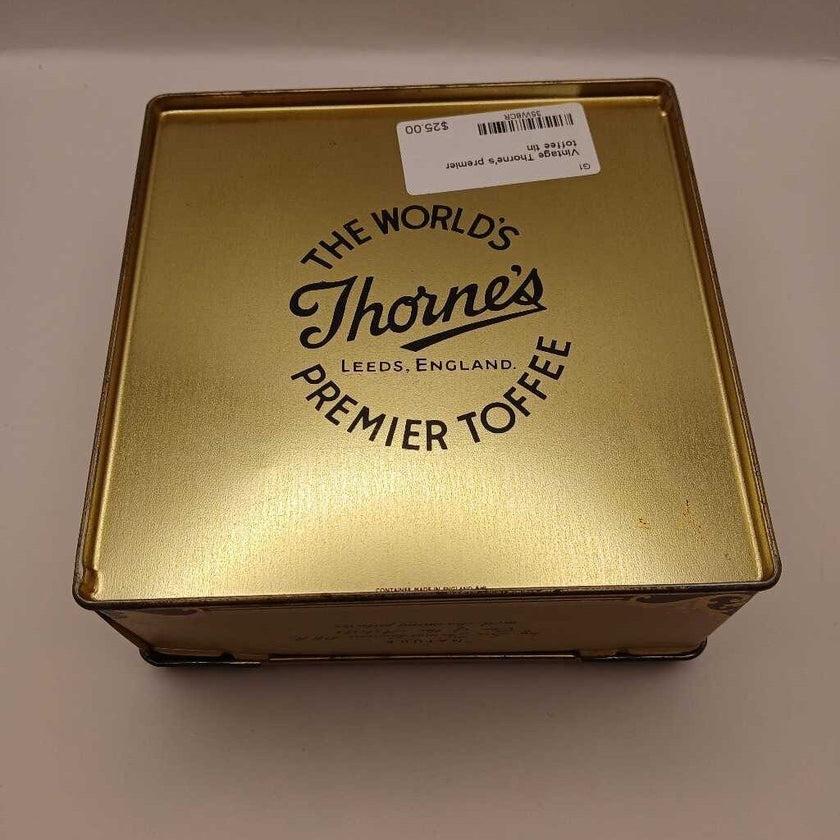 Vintage Thorne's premier toffee tin