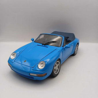 Blue Porsche Toy Car