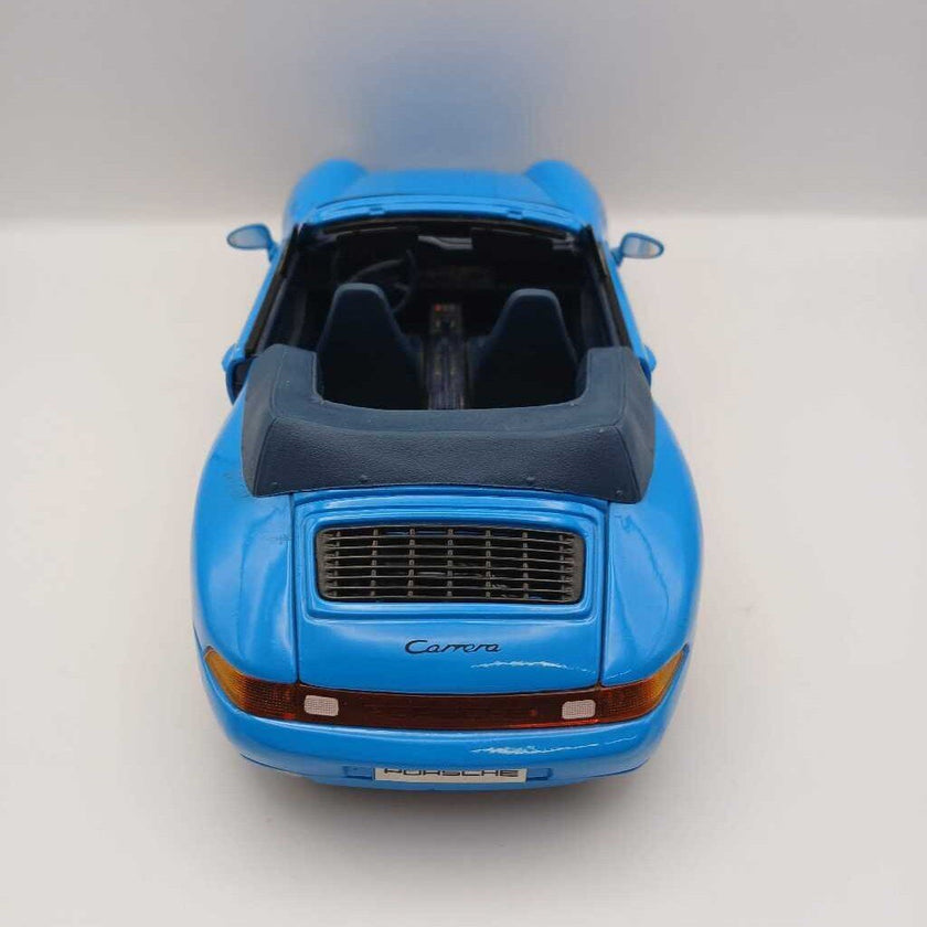 Blue Porsche Toy Car