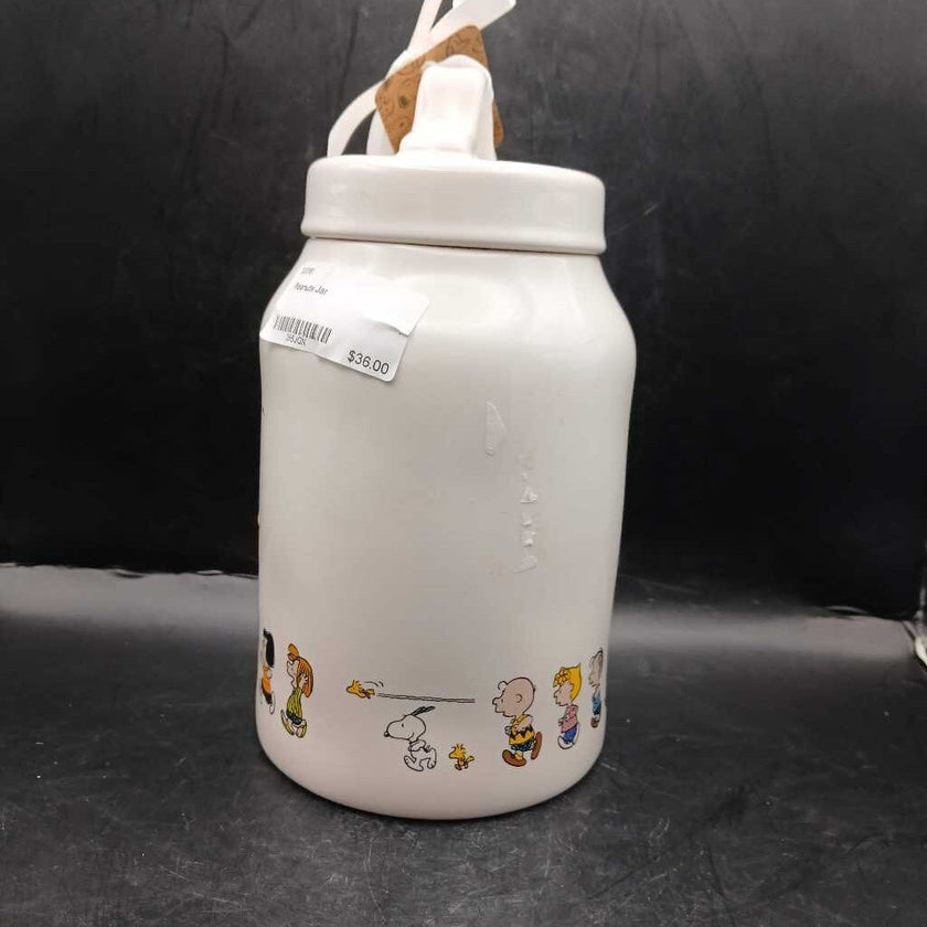 Peanuts Jar