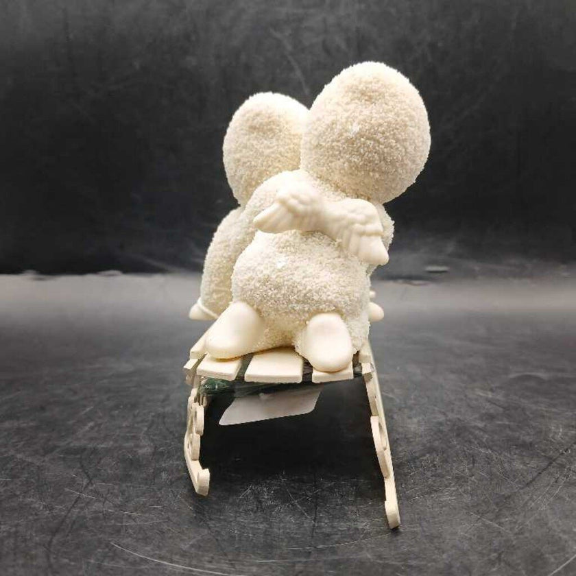 Dept 56 Snowbabies Two Little Babies on the Go Sled