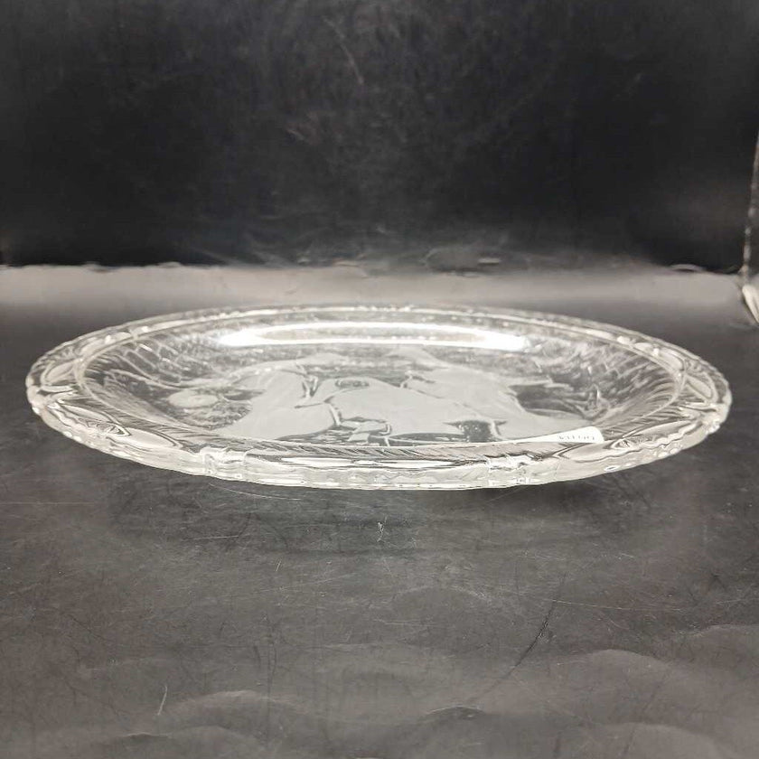 Rejoice Crystal Nativity Small Plate