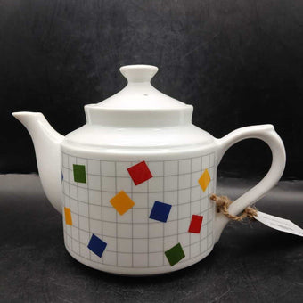1980's Geometric Teapot