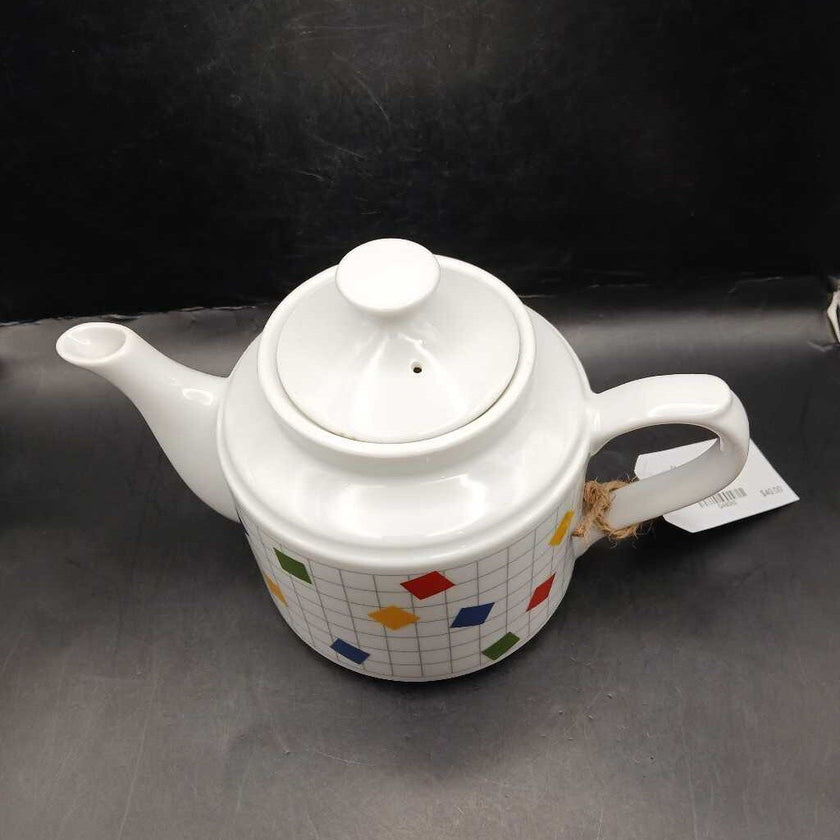 1980's Geometric Teapot