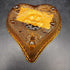 Indiana glass heart trinket dish