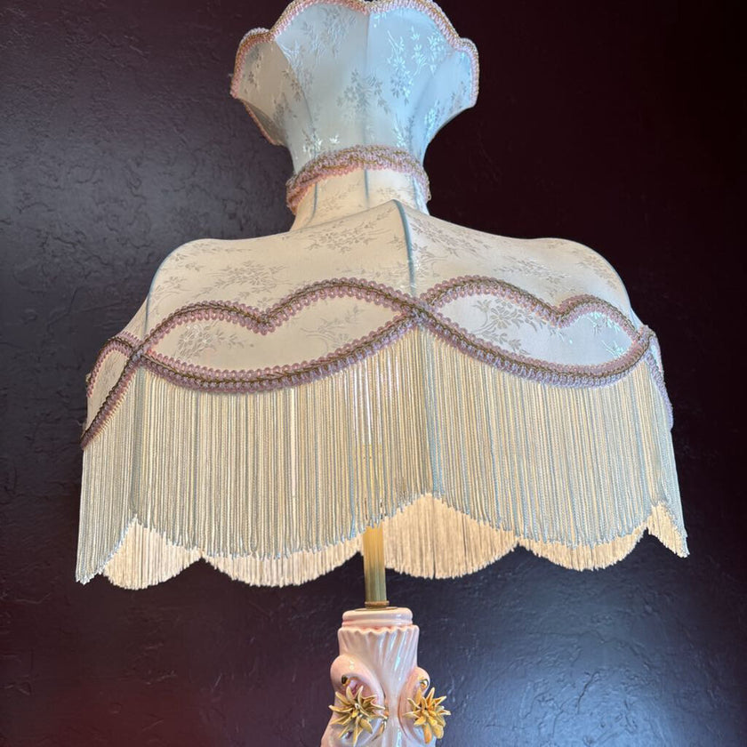 Italian Capodimonte Porcelain table lamp