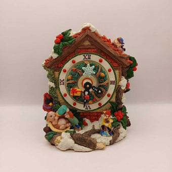 Elves Christmas Music Box 