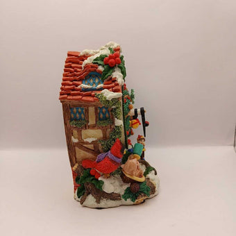 Elves Christmas Music Box 