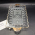 Vintage Anchor Hocking Gold Rimmed Glass Tray (P)