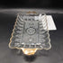 Vintage Anchor Hocking Gold Rimmed Glass Tray (P)
