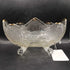 Vintage Jeanette Lombardi Footed Gold Trim Fruit Bowl (P)