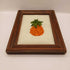 Vintage Embroidery Pineapple Framed (P)